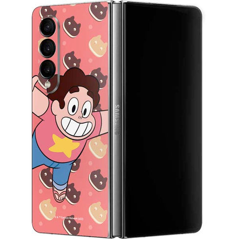 Cartoon Network Steven Universe Steven Universe Free Falling Galaxy Z Fold4 5G Skin